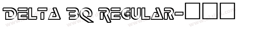 Delta BQ Regular字体转换